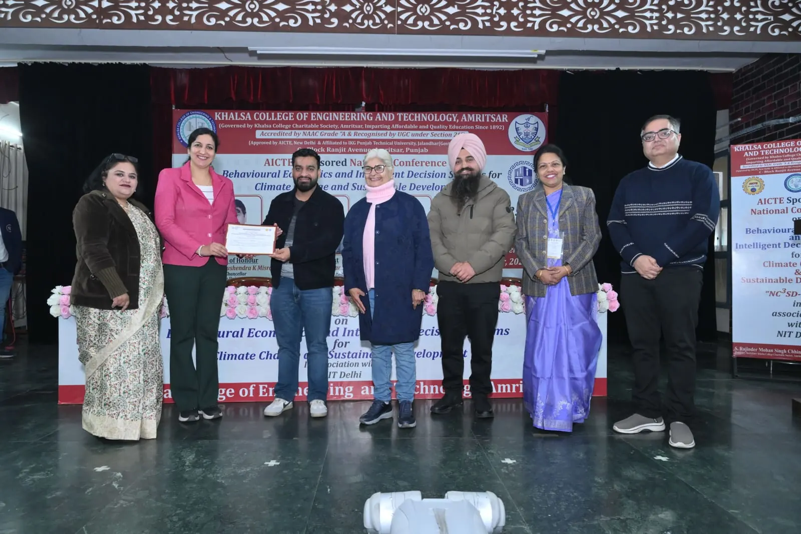 Honouring Our Esteemed Speaker